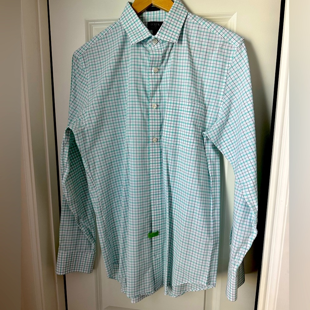 Men’s JCREW Thompson Flex Wrinkle Free Shirt - Size M (15-15 1/2)